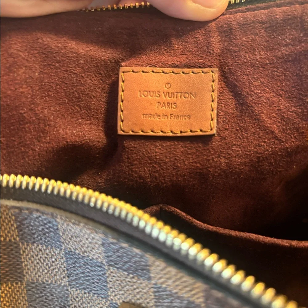 Louis Vuitton Belmont Damier Ebene shoulder handbag - Authentic without pochette